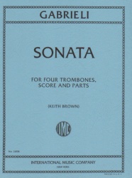 Sonata - Trombone Quartet