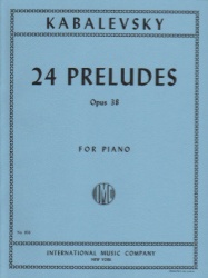 24 Preludes, Op. 38 - Piano
