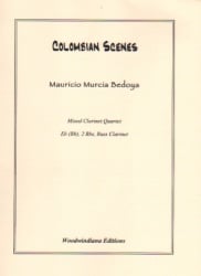 Colombian Scenes - Clarinet Quartet