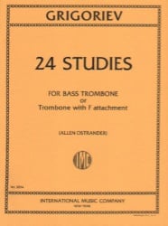 24 Studies for Bass Trombone (or Trombone with F Attachment)