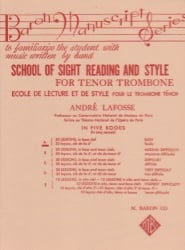 School of Sight Reading and Style, Book A - Trombone