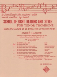 School of Sight Reading and Style, Book A - Trombone