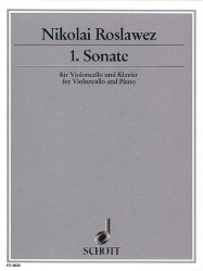 Sonata No. 1 - Cello and Piano