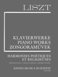 Piano Works: Harmonies Poetiques et Religeuses - Piano