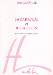 Sarabande et Rigaudon - Cornet or Trumpet and Piano