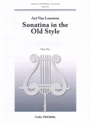 Sonatina in the Old Style - Flute Trio