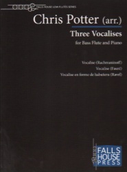 3 Vocalises - Bass Flute and Piano
