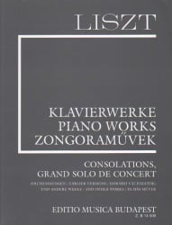 Consolations, Grand Solo de Concert - Piano