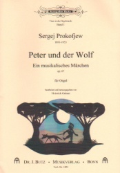 Peter and the Wolf, Op. 67 - Organ