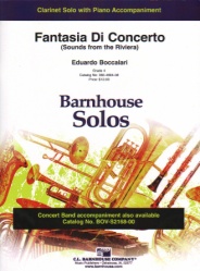 Fantasia di Concerto (Sounds from the Riviera) - Clarinet and Piano