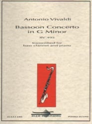 Concerto in G Minor, RV. 495 - Bass Clarinet and Piano