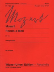 Rondo in A minor, KV 511 - Piano