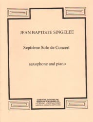 Septieme Solo de Concert, Op. 93 - Baritone Sax and Piano