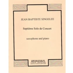 Septieme Solo de Concert, Op. 93 - Saxophone (B-flat or E-flat) and Piano