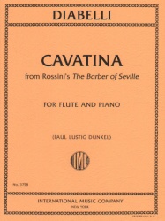 Cavatina from Rossini's Barber of Seville - Flute and Piano