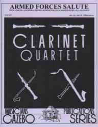 Armed Forces Salute - Clarinet Quartet