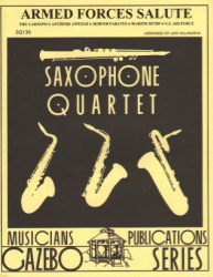 Armed Forces Salute - Sax Quartet SATB/AATB