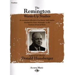 Remington Warm-Up Studies (Second Edition) - Trombone