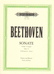Sonata No. 5 in F Major, Op. 24 "Spring" - Violin and Piano