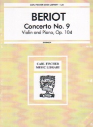 Concerto No. 9, Op. 104 - Violin and Piano