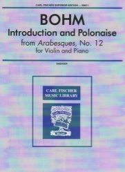Introduction and Polonaise from Arabesques No. 12 - Violin and Piano
