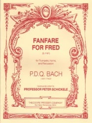 Fanfare for Fred, S. F4F - Trumpets, Horns and Percussion