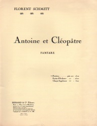 Fanfare from Antoine et Cleopatre - Brass and Percussion (Score)