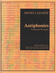 Antiphonies for Brass and Percussion (Score Only)