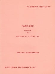 Fanfare from Antoine et Cleopatre - Brass and Percussion (Parts)