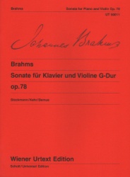 Sonata in G Major, Op. 78 - Violin and Piano