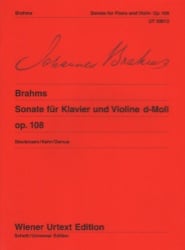 Sonata in D Minor, Op. 108 - Violin and Piano