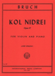 Kol Nidrei, Op. 47 - Violin and Piano