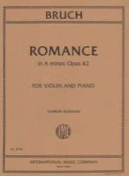 Romance in A Minor, Op. 42 - Violin and Piano