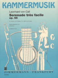 Serenade Tres Facile, Op. 55 - Violin and Guitar