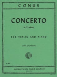Concerto in E Minor - Violin and Piano