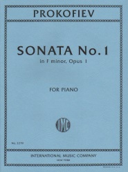 Sonata No. 1 in F Minor Op. 1 - Piano