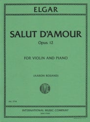Salut d'amour, Op. 12 - Violin and Piano