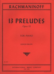 13 Preludes Op.32 - Piano