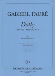 Berceuse from Dolly, Op. 56, No. 1 - Violin and Piano