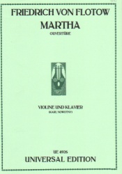 Martha Overture - Violin and Piano