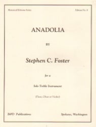 Anadolia - Violin (or Flute or Oboe) Unaccompanied
