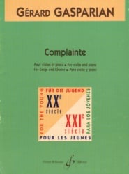 Complainte - Violin and Piano