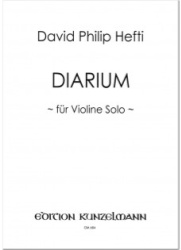 Diarium - Violin Unaccompanied