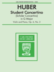 Student Concertino in G Major, Op. 6, No. 2 - Violin and Piano