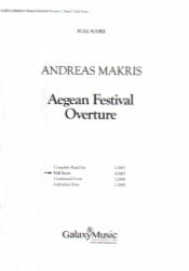 Aegean Festival Overture - Concert Band (Full Score)