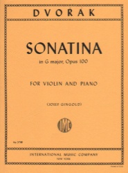 Sonatina in G Major, Op. 100 - Violin and Piano