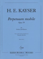 Perpetuum Mobile, Op. 59 - Violin and Piano