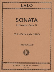 Sonata in D Major, Op. 12 - Violin and Piano
