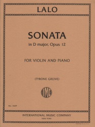 Sonata in D Major, Op. 12 - Violin and Piano