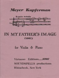 In My Father's Image (1987) - Violin and Piano